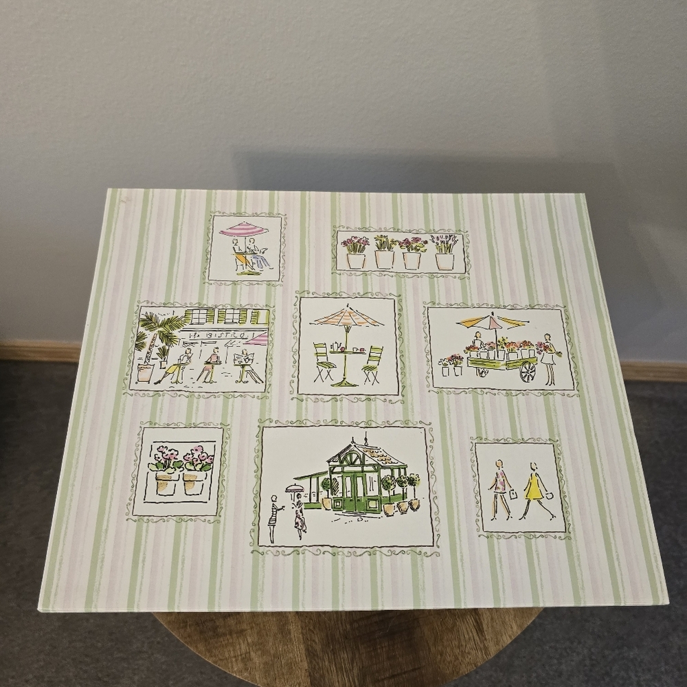 BOX Storage Decorative With Compartments